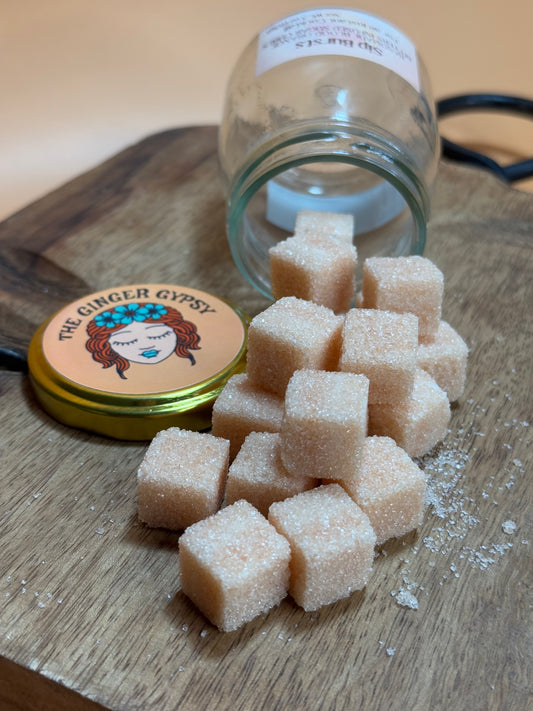 Blood Orange Bitters Infused Sugar Cubes