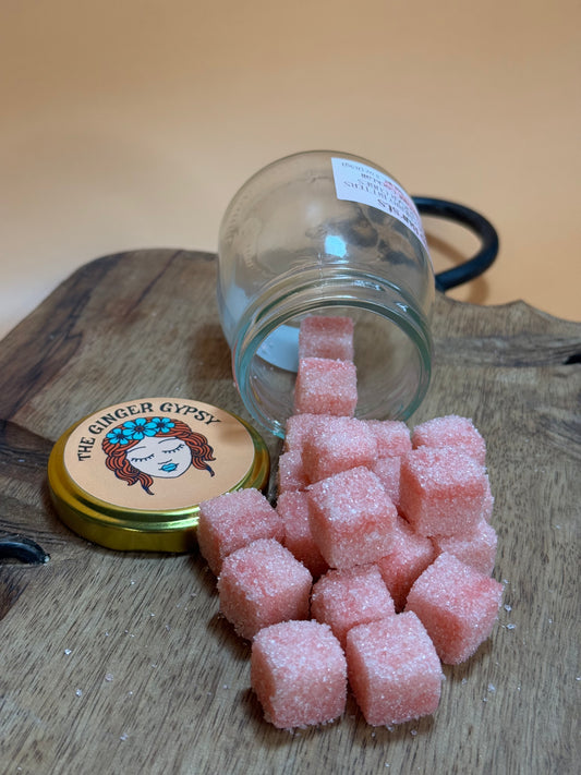 Cherry Bitters Infused Sugar Cubes