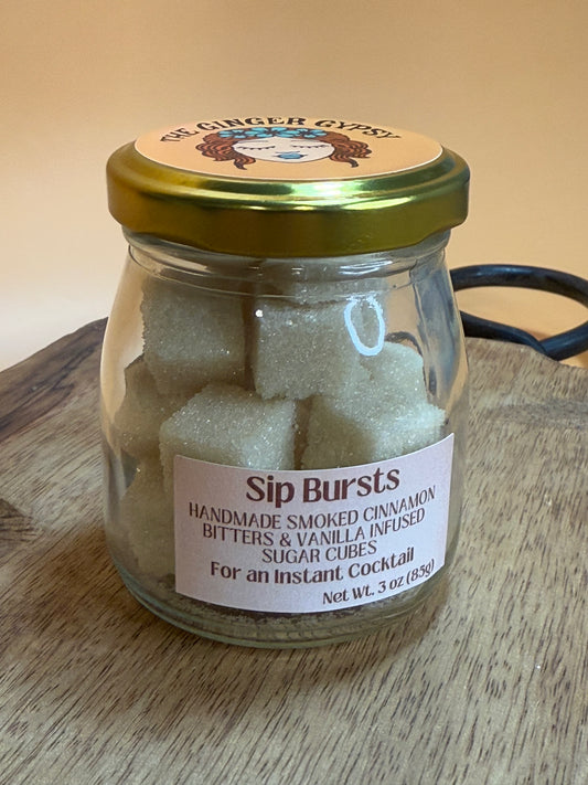 Smoked Cinnamon Bitters & Vanilla Infused Sugar Cubes
