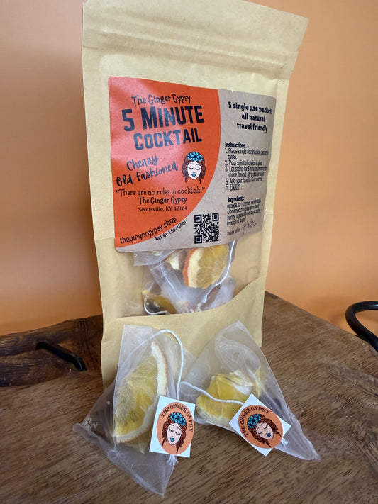 Cherry Old Fashioned 5-Minute Cocktail