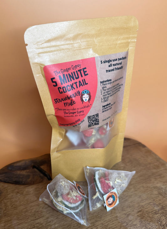 Strawberry Mule 5-Minute Cocktail